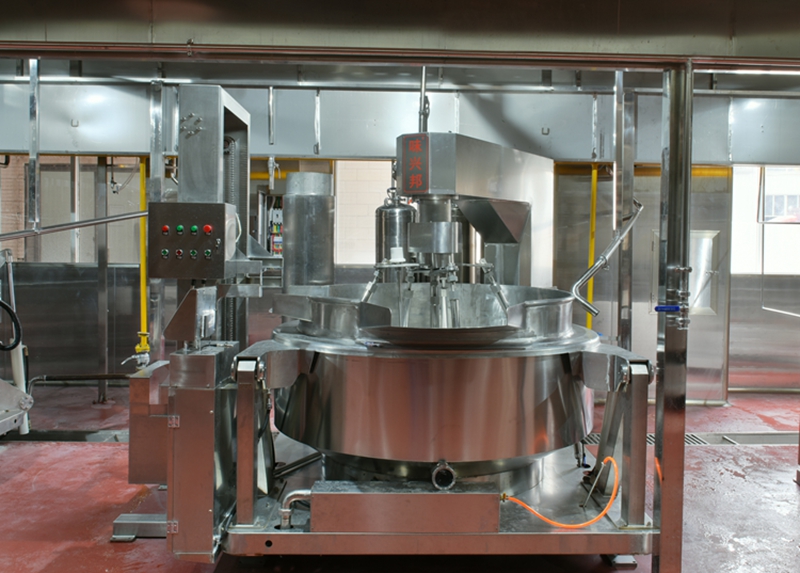 辣海生物醬料炒制車間設備